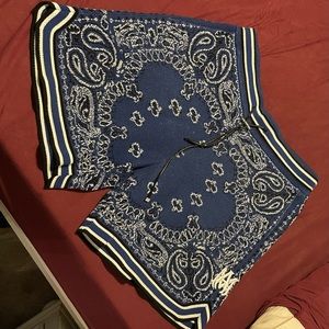 Amiri Bandana Shorts